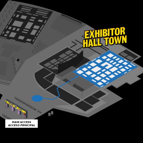 Ruta hacia Exhibitor Hall Town